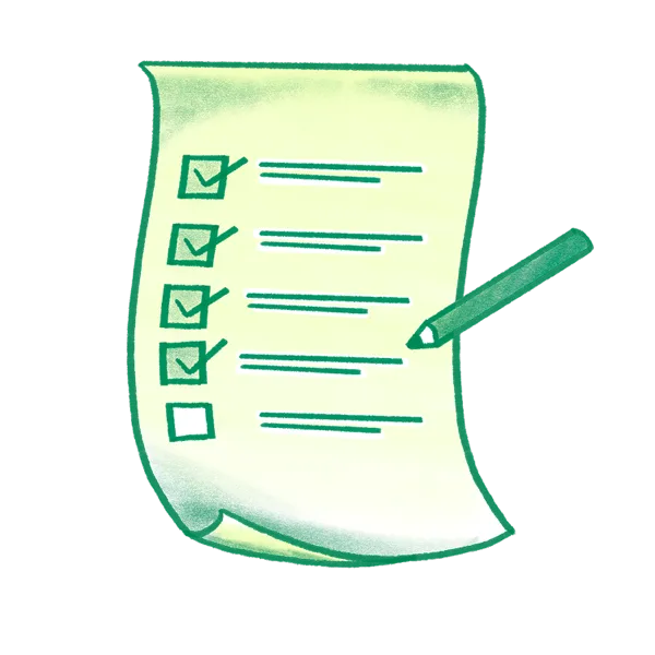 Checklist illustration